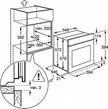 ����� ���� Electrolux EOB5554AAX ����������