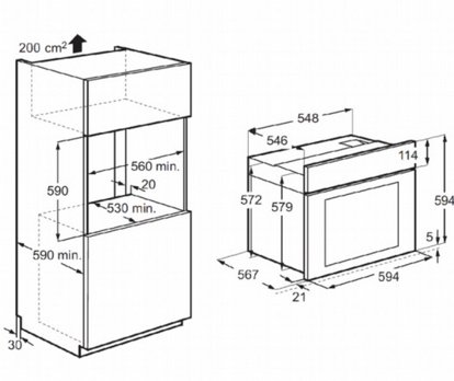����� ���� Electrolux EOC5514AOX ����������
