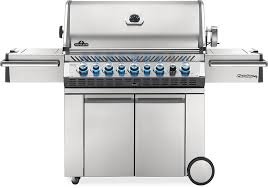גריל גז 5 מבערים מבית NAPOLEON נפוליאון דגם PRESTIGE PRO665RSIB