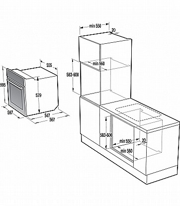����� ���� GORENJE BO7732CLI �������