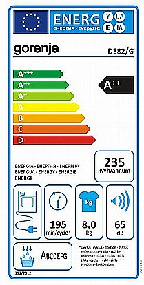 ����� ����� Gorenje DE82/G �8 ��"� �������