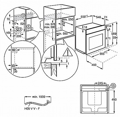 ���� ���� Electrolux KOFDP40X ����������