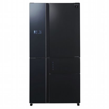 מקרר 5 דלתות 661 ליטר Sharp שארפ SJ-FSR920-BK זכוכית שחורה