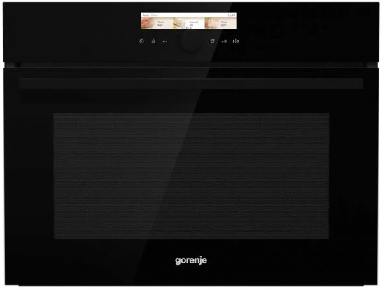 תנור בנוי משולב מיקרוגל גובה 45 ס''מ GORENJE גורניה דגם BCM598S17BG ...