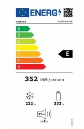 ���� ������ 4 ����� 584 ���� ��� Hisense RQ760N4SBFE ���� �� ��� 