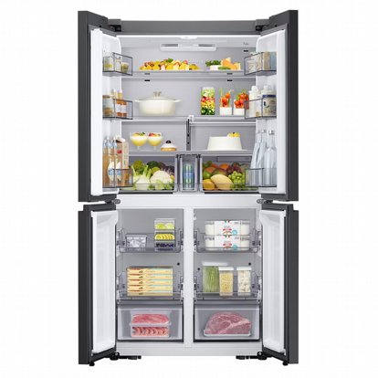 ���� 4 ����� 636 ���� Samsung ������ BeSpoke RF70DB9125BK ������ �����