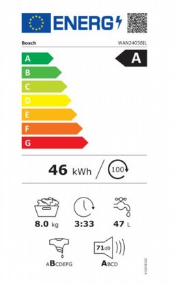 ����� ����� ��� ���� 8 �"� BOSCH ��� ��� WAN24058IL - ����� ������