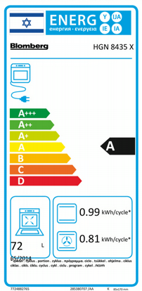 ����� ����� ������ A ����� ����� Blomberg ��� HGN8435X 