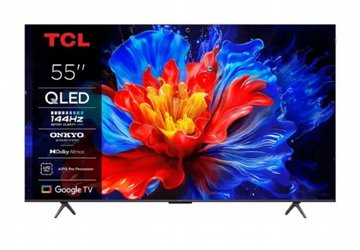 �������� ���� 55 ����' TCL ��� 4K QLED 144Hz GOOGLE TV 55P8K ���� ����