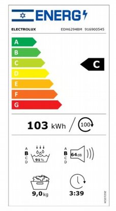 ����� ����� 9 �"� Electrolux ��� HeatPump EDH6294BM  ����� ������