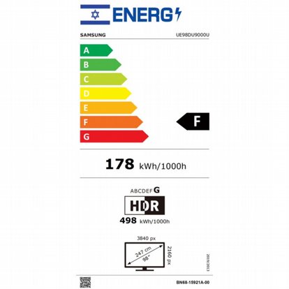 �������� ���� 98 ���� �Samsung ��� 4K UHD UE98DU9000 ����� ����� ������